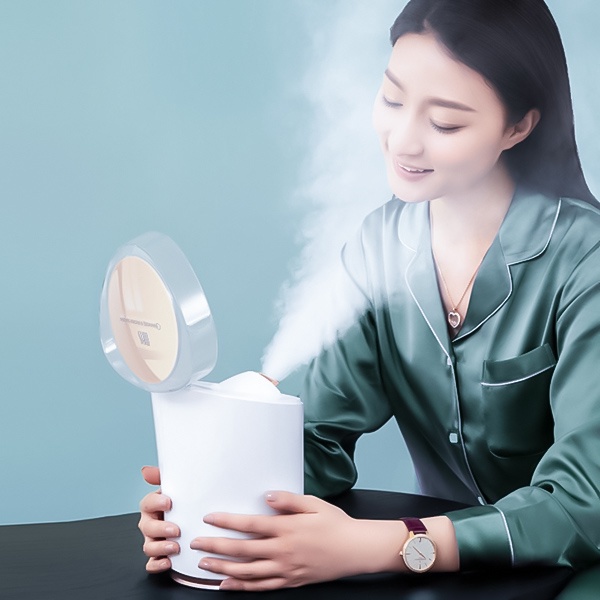 Máy Xông Mặt [Freeship] Máy Xông Hơi Mặt Nóng Lạnh MKS - Hỗ Trợ Làm Sạch Sâu Da Mặt, Căn Bằng PH, Thích Hợp Mọi Loại Da