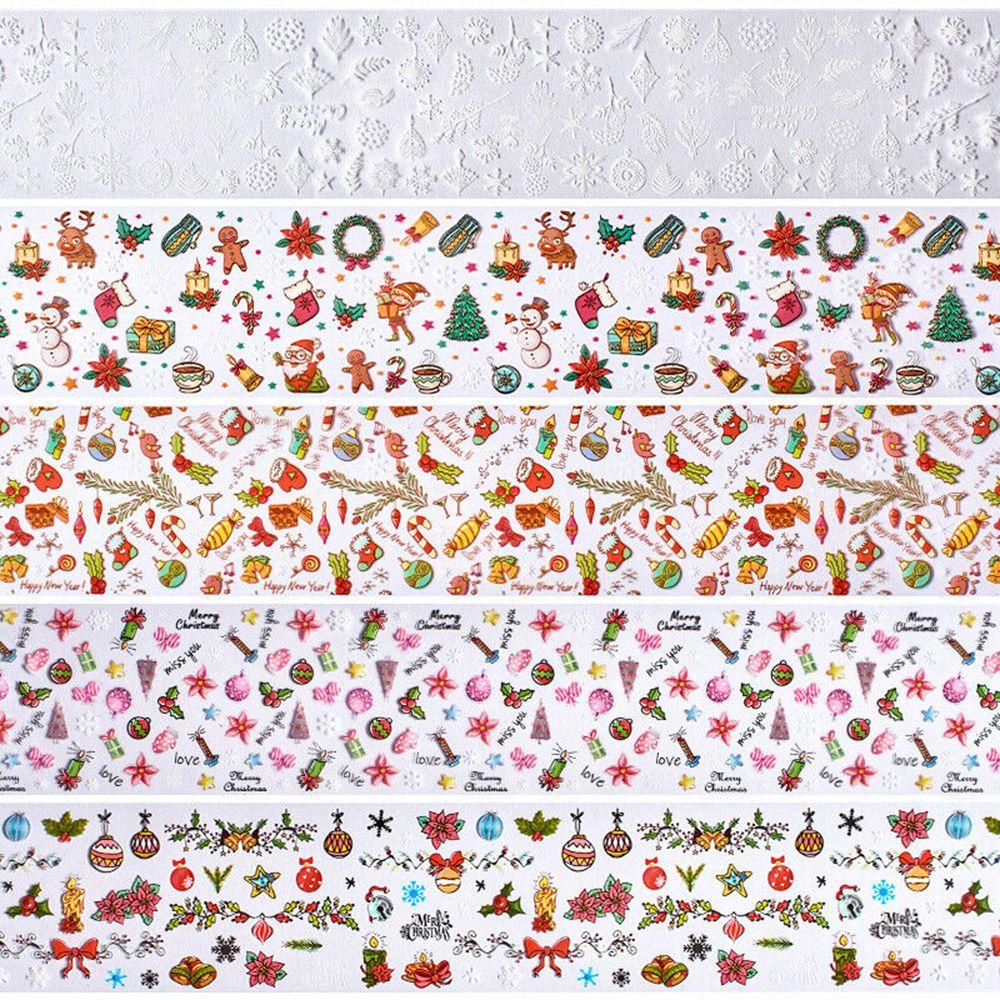 Bộ 10 Miếng Dán Trang Trí Móng Tay Họa Tiết Bầu Trời Sao DIY