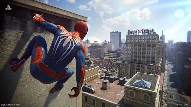 Spider man  ps4 2nd trò chơi điện tử