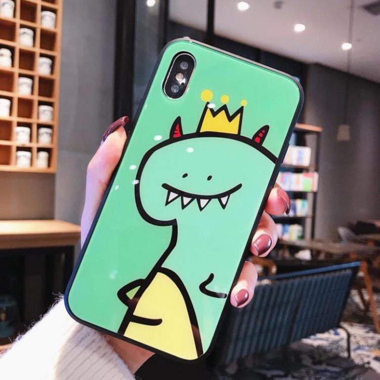 Ốp lưng iphone kính Dragon Cute 5/5s/6/6plus/6s/6s plus/6/7/7plus/8/8plus/x/xs/xs max/11/11 pro/11 promax – Shin Case