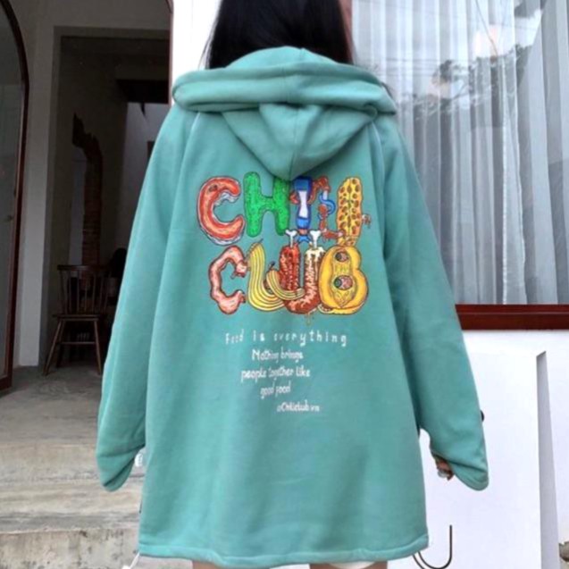 ÁO KHOÁC NỈ HOODIE DÂY KÉO NAM NỮ HOOIDE