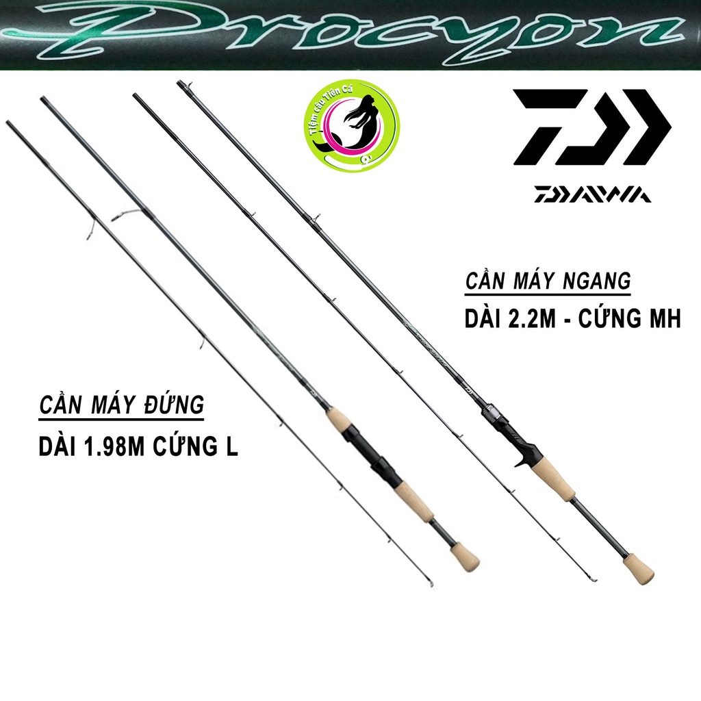Cần câu lure Daiwa PROCYON | Mẫu cần lure suất xắc của Daiwa mới ra mắt