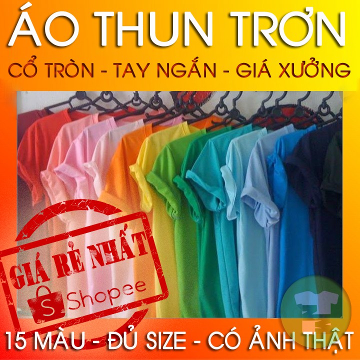 Áo Thun Trơn LẠ STORE Nam Nữ 16 Màu | WebRaoVat - webraovat.net.vn