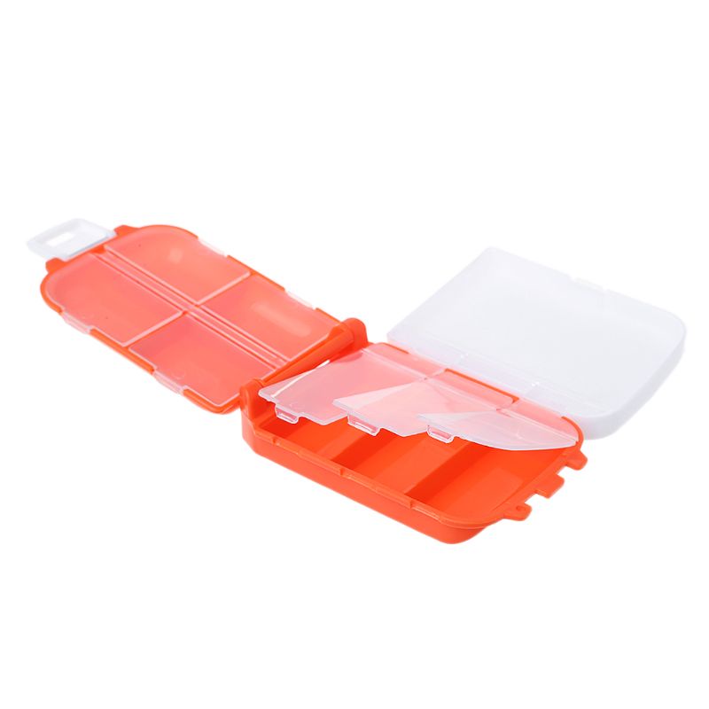 Hộp Nhựa Đựng Dụng Cụ Câu Cá 3 Ngăn Nhỏ Gọn Sức Chứa Lớn