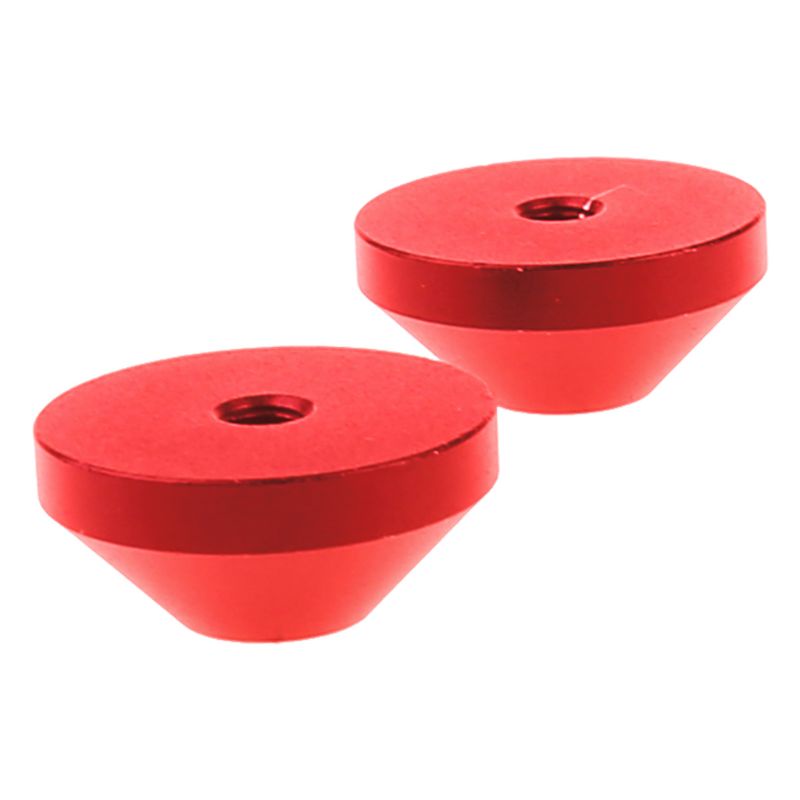 Set 2 Chân Chống CNC Bằng Nhôm Cách Nhiệt Kèm Ốc Vít Kích Thước 22x12mm Chuyên Dụng Chất Lượng Cao