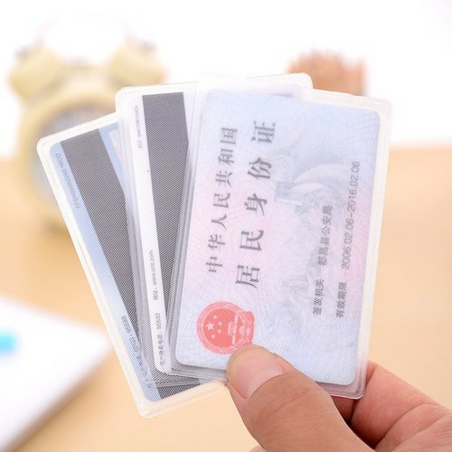 10 - Túi Đựng Thẻ Căn Cước Công Dân [CCCD] Bao Bì Bọc Gói Bảo Quản Bằng Lái Xe Thẻ ATM Card visit Phụ Kiện Túi ví Nam Nữ