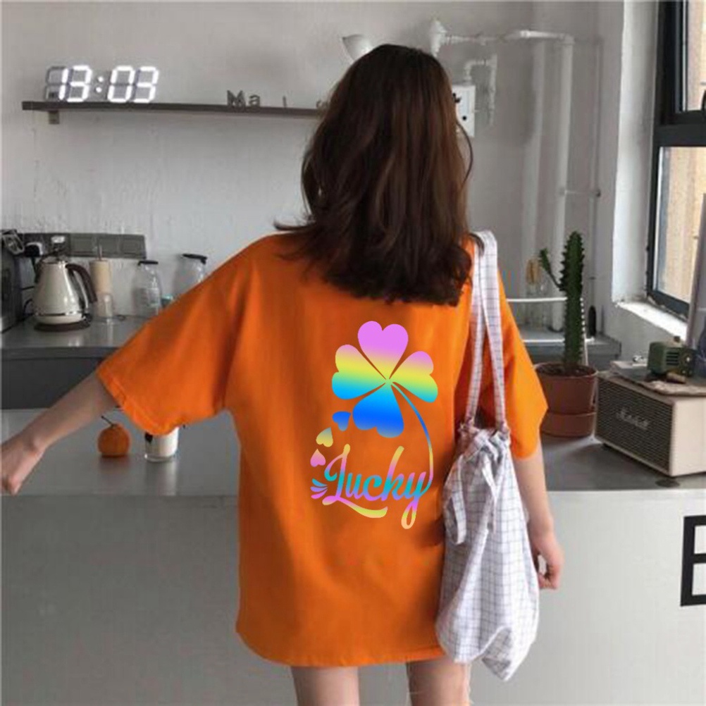 Áo Thun Phản Quang LUCKY PQ46 Unisex Đẹp Phong Cách Trẻ Trung Dễ Phối Đồ Mặc Thoáng Mát | TOVOSTORE