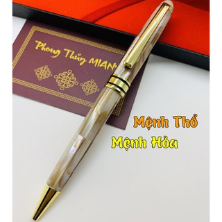 [RẺ VÔ ĐỊCH] Bút khảm trai ngọc Hồng VIP - Bút ký cao cấp