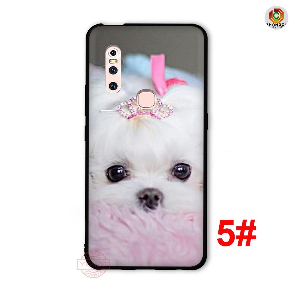 Ốp lưng Silicon in hình cún cưng, chó cưng các loại Vivo V15 V11 V9 V7 Plus V5s Y85 Y81s Y55 Y53 Y67 Y75