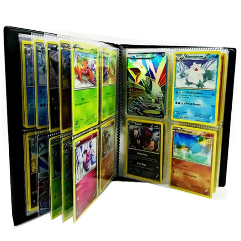 .Sổ Sưu Tầm 240 Tấm Hình Pikachu Hai Mặt Cỡ Lớn