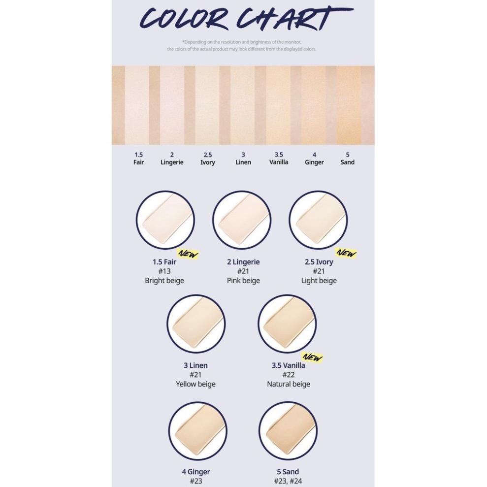 PHẤN NƯỚC CHE KHUYẾT ĐIỂM CLIO KILL COVER FOUNWEAR CUSHION ALL NEW 2021 SPF50+ PA+++ (15gx2) | BigBuy360 - bigbuy360.vn
