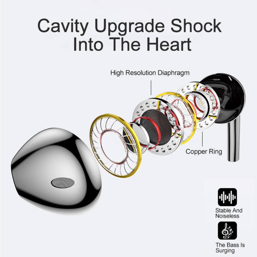 A🔥 Tai Nghe Máy Tính Điện Thoại Nhét Tai Có Dây In Ear Gaming Chơi Game Có Mic Cho PC Android Samsung Xiaomi OPPO Huawei