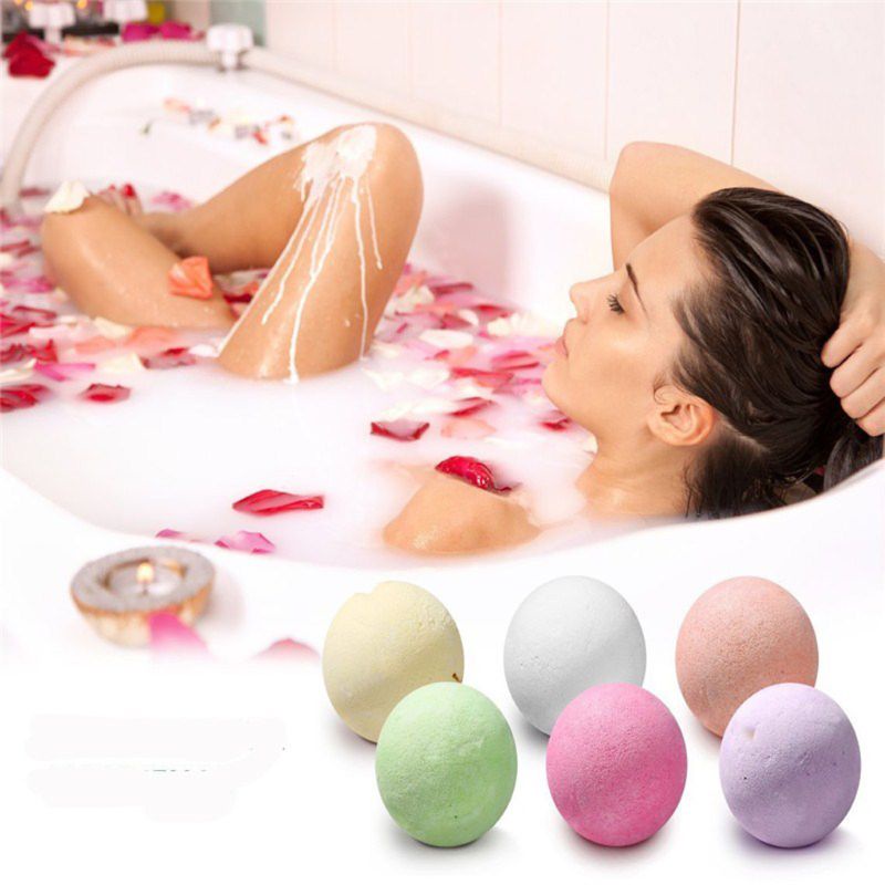 [Hàng mới về] Bom tắm 20g tạo bọt làm sạch cơ thể dưỡng ẩm hỗ trợ giảm căng thẳng hiệu quả