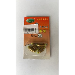 CHÌ ĐỒNG KẸP ISO CÂU CÁC SIZE TỪ 0.6 ĐẾN 5B.