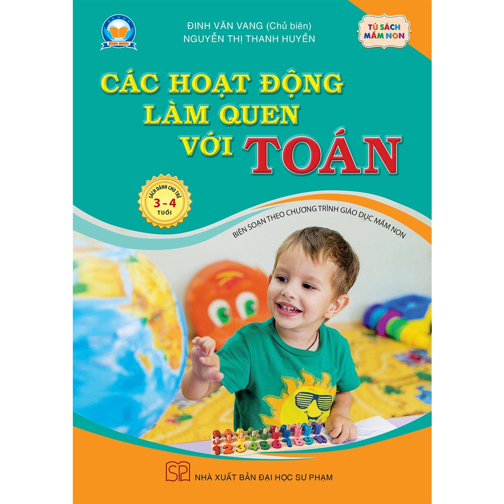 Sách Các hoạt động làm quen với Toán - Sách dành cho trẻ 3 - 4 tuổi