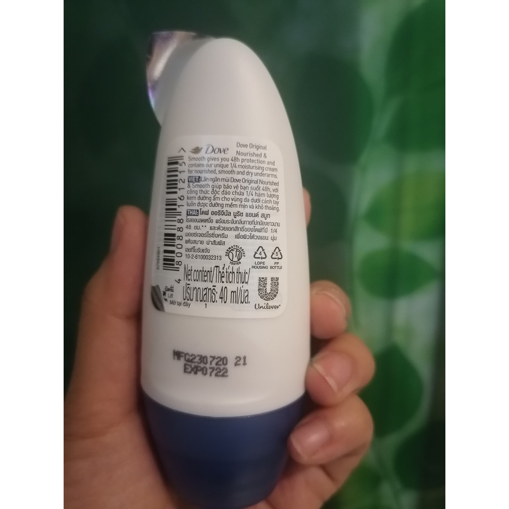 Lăn khử mùi Dove Original 40ml