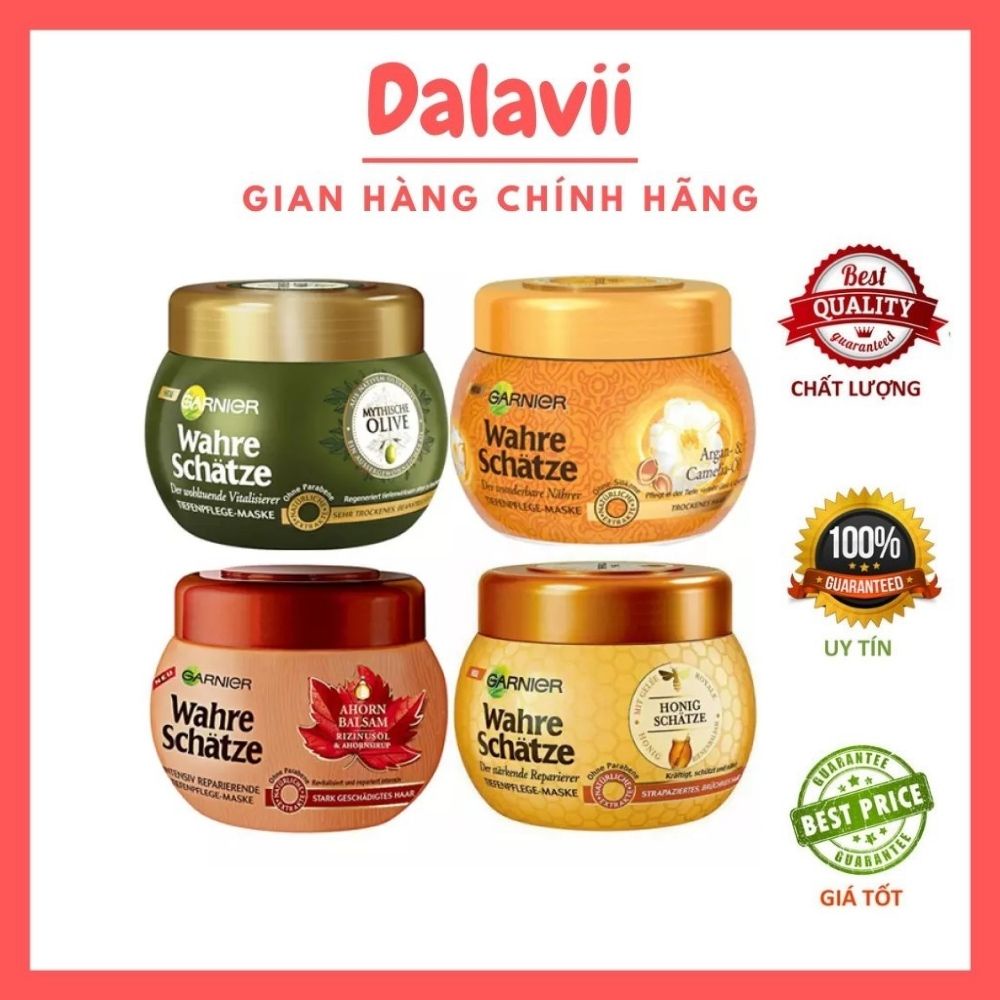 Kem ủ tóc Garnier 300ml phục hồi hư tổn - Shop Dalavii