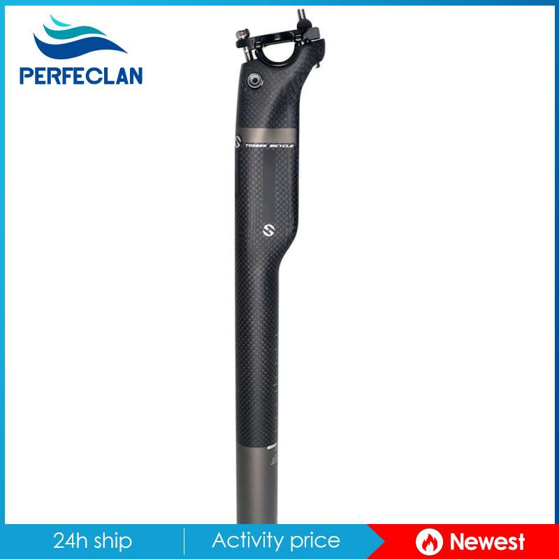 Trục Gắn Yên Xe Đạp 30.8 Bằng Sợi Carbon Dài 350mm 400mm 30.8x350mm