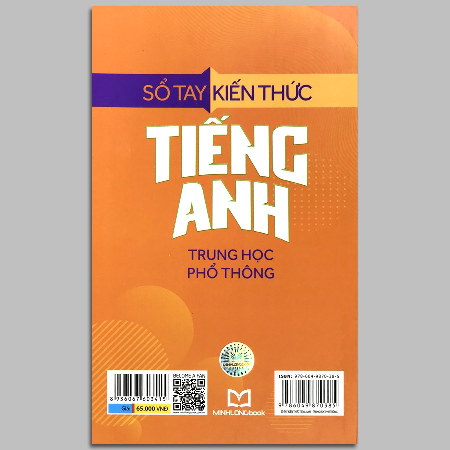 Sách - Sổ Tay Kiến Thức Tiếng Anh - THPT