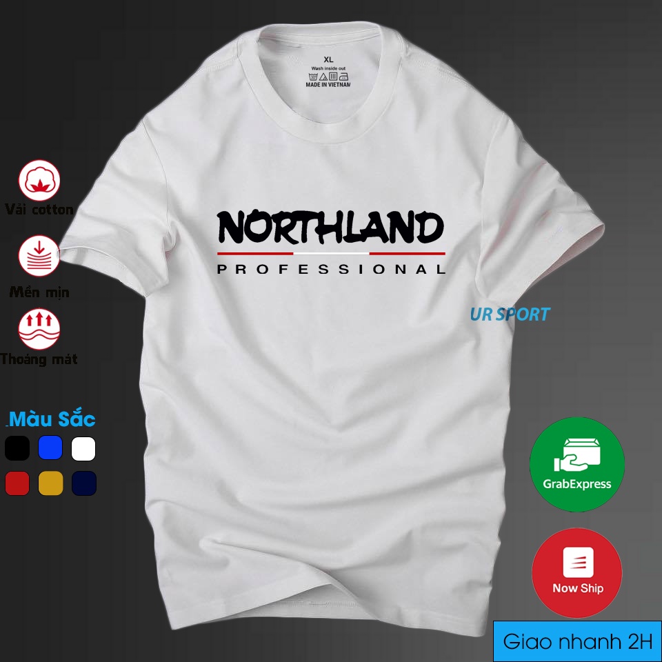 Áo thun nam cổ tròn NorthLand thời trang trẻ cá tính | ur sport
