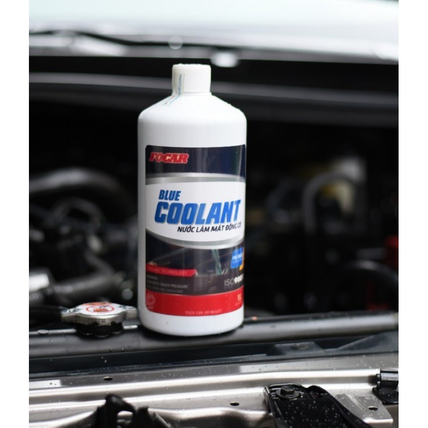 Nước làm mát động cơ ô tô Focar Blue Coolant 1L