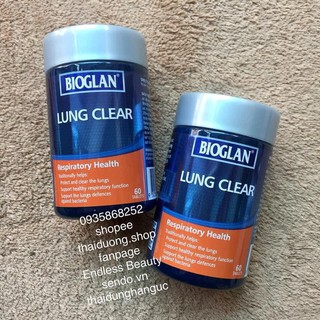 Viên uống thanh lọc phổi Bioglan Lung Clear
