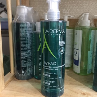 Sữa rửa mặt Aderma Phys-Ac