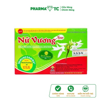 Viên uống Nữ vương, ổn định PH âm đạo, hỗ trợ phụ nữ viêm nhiễm phụ khoa - Hộp 30 viên - PharmaOTC