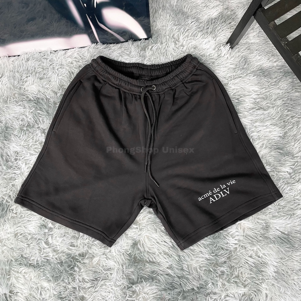 Quần Short ADLV Basic, quần short unisex nam nữ PhongShop Unisex