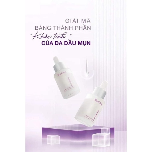 Serum Zalyc chống lão hóa và điều tiết bã nhờn được bào chế dành riêng cho làn da dầu, mụn 30ml - Dr. Hoàng Vũ