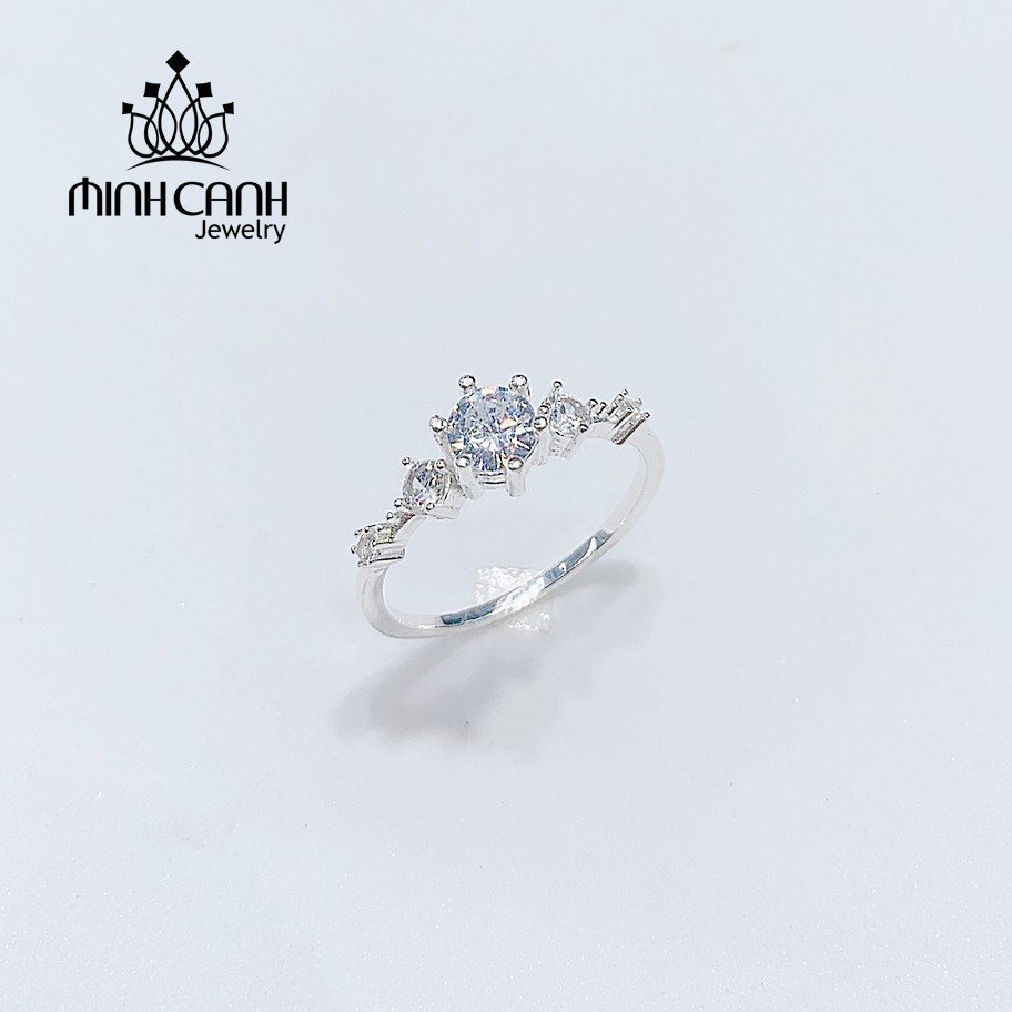 Nhẫn Bạc Nữ Đẹp Đính Đá Sang Trọng - Minh Canh Jewelry