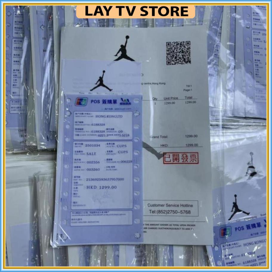 Giấy Tờ Bill Hãng Giày Sneaker Đầy Đủ