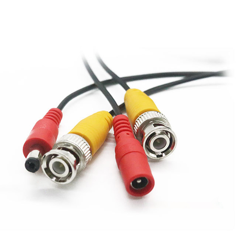 [range11] CCTV DVR Camera Recorder Video Cable DC Power Security Surveillance BNC Cable [VN]