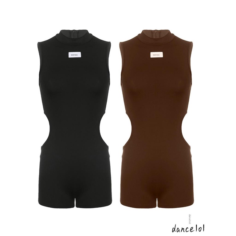 Áo liền quần Không Tay Thêu Chữ dance1o1