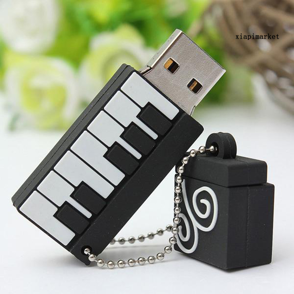 Usb 2.0 64gb Có Móc Khóa Hình Đàn Piano Dễ Thương