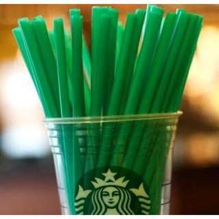 5 ống hút xanh lá