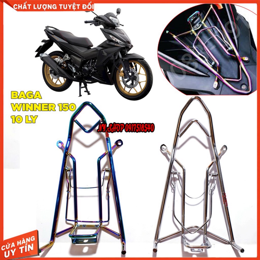 BAGA WINNER V1 LOẠI 10 LY DẦY ĐẸP Ảnh thật Sp
