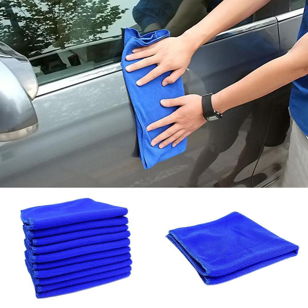 Khăn lau xe ô tô Microfiber mềm mịn dùng đa năng