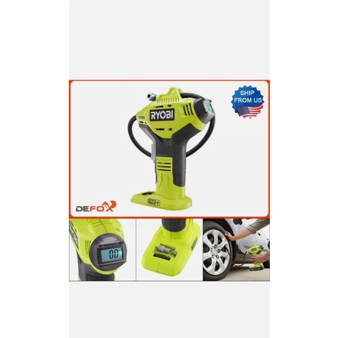 Bơm xe RYOBI 18V