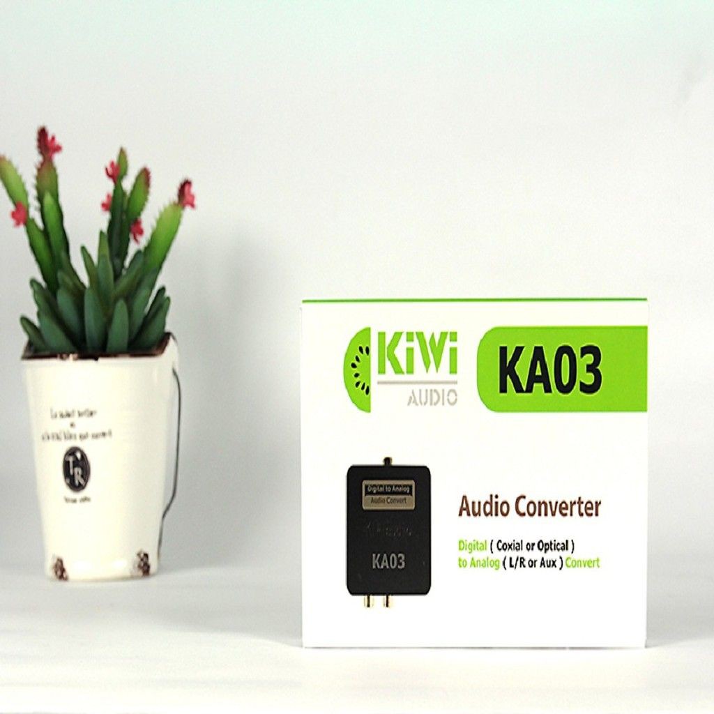 BỘ CHUYỂN ĐỔI ÂM THANH DIGITAL SANG ANALOG KA03 -HÀNG CHÍNH HÃNG
