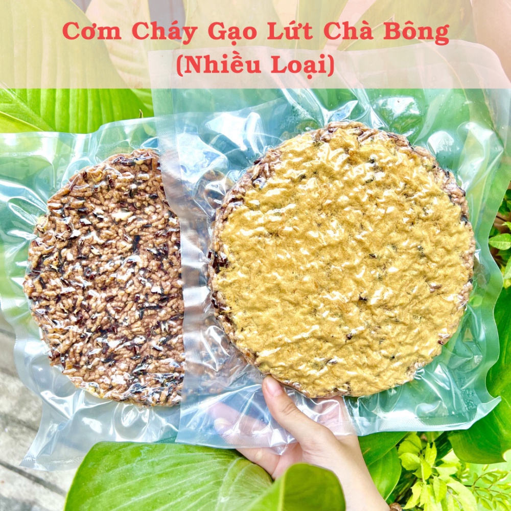 Cơm Cháy Gạo Lứt Nhiều Loại Topping Siêu Ngon LiliFood (Siêu Chà Bông, Chà Bông Rong Biển,...) Size 150g
