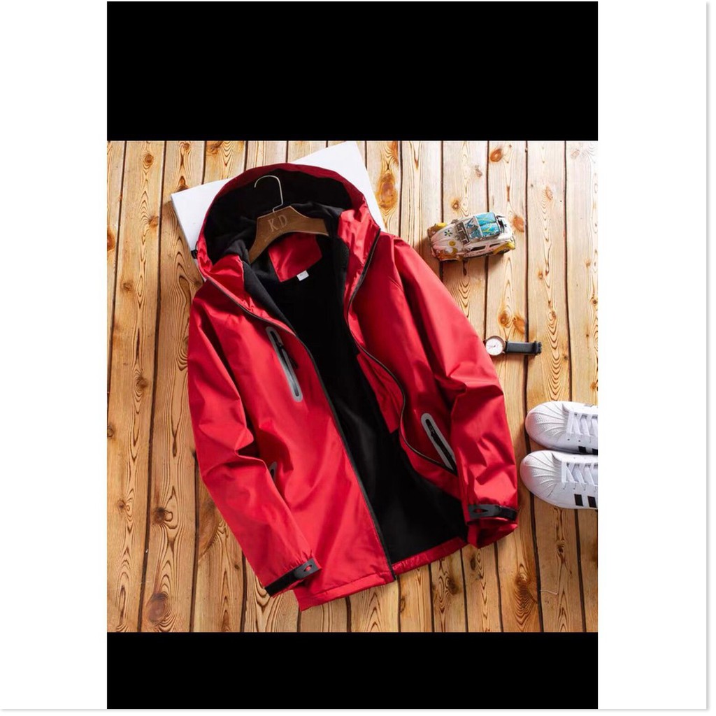 ÁO KHOÁC DÙ 2 LỚP NHIỀU MÀU SẮC SINH ĐỘNG THỜI TRANG MỚI KME