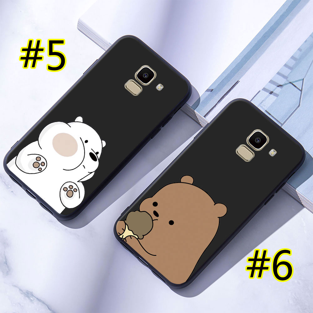 Ốp điện thoại mềm in hình gấu đáng yêu cho Samsung Galaxy J2 Pro / J4 / J6 / J8 2018 Plus / J4 + / J6 +