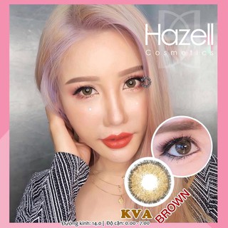 Lens KVA320 Brown - có  độ cận