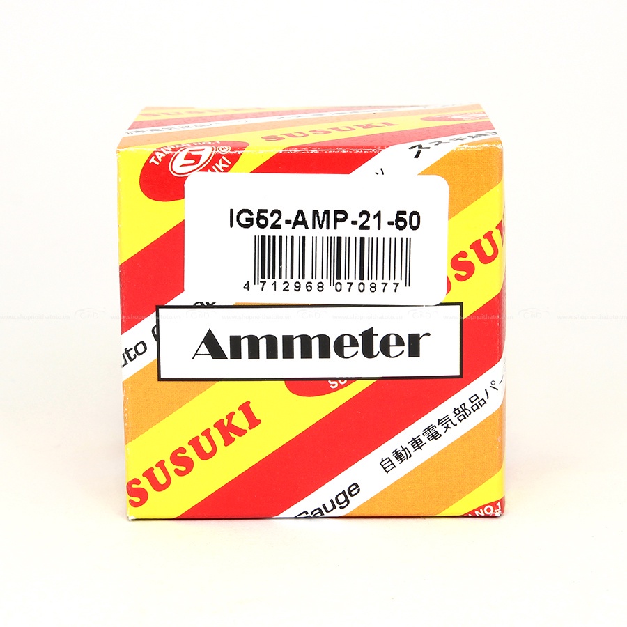 Đồng Hồ Đo Ampe Kế CIND Susuki IG52AMP2150 50A Nhập Khẩu Chính Hãng