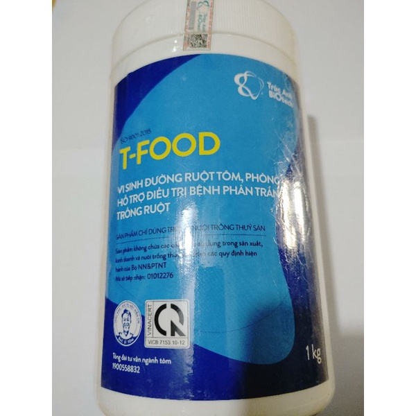 Men tiêu hóa cho tôm cá T FOOD
