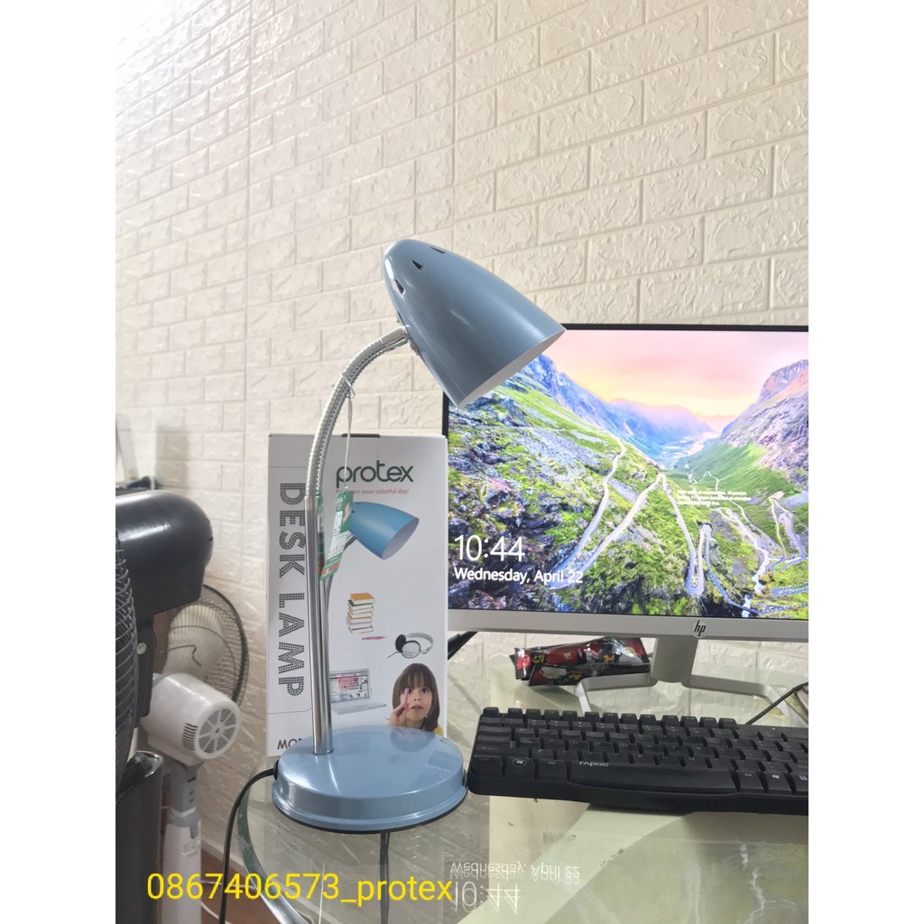 Đèn học chống cận thị Protex Model PR011 Xanh Than Có bóng❤️Bảo Hành 1 Năm