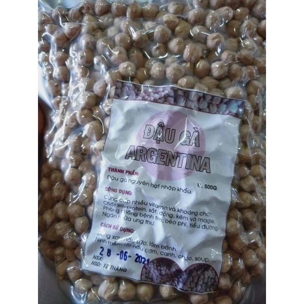 500gr Đậu Gà trắng nhập khẩu Mỹ