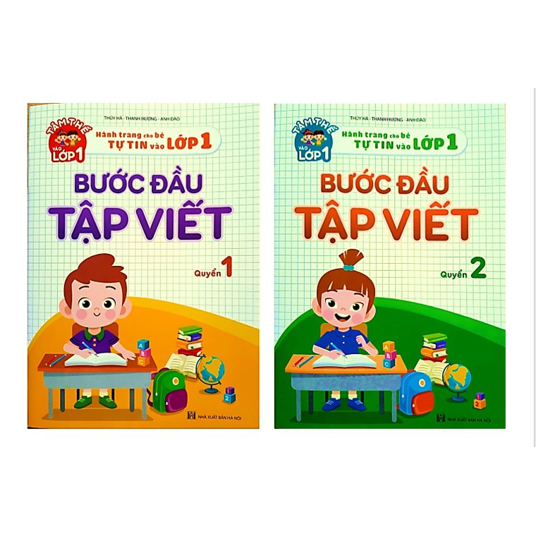 Sách - Combo Bước đầu tập viết quyển 1 và quyển 2