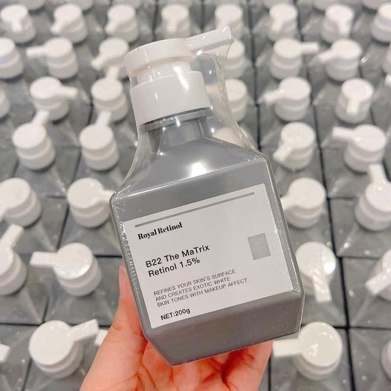 Kem Ủ Kích Trắng Body Retinol 1.5% - Royal Retinol B22 The Matrix 200g